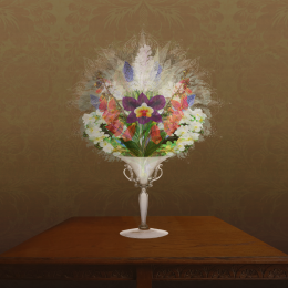 Bouqet in Venetian Glass_